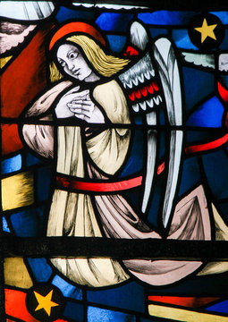 Stained Glass -  Angel