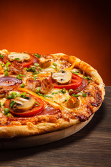 Pizza pepperoni