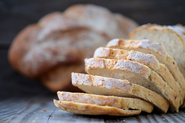 French bread slides.