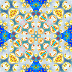 Ornamental pattern tile