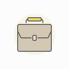 Briefcase colorful icon