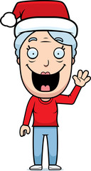 Cartoon Woman Xmas