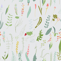Seamless autumn pattern