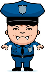 Angry Police Officer