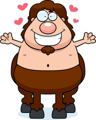 Cartoon Centaur Hug