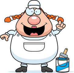 Cartoon Painter Idea