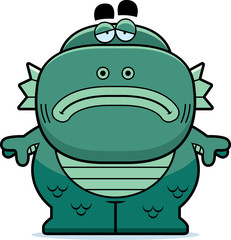 Tired Cartoon Creature