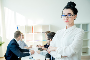 Fototapeta premium Successful businesswoman ceo