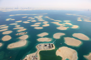 Dubai The World Welt Insel Inseln Panorama Luftaufnahme Luftbild © Markus Mainka