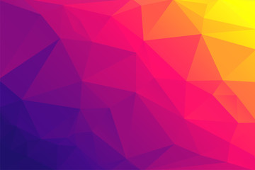 modern geometrical abstract background. Triangular backdrop. Bright wallpaper