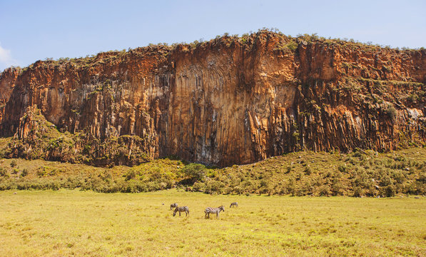 Red rocks in Kenya
