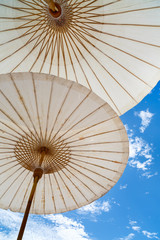 Beach umbrellas