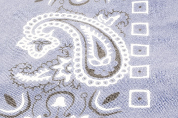 Worn and Faded Paisley Bandana