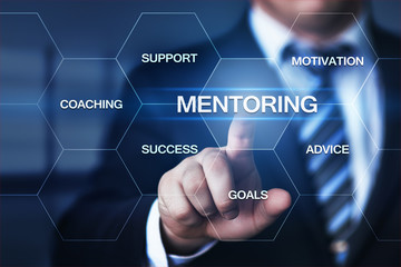 Mentoring Business Motivation Coaching  Success Career concept