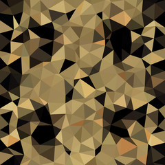 Obraz premium Kaleidoscopic low poly triangle style vector mosaic background