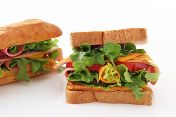 おいしそうなサンドイッチ