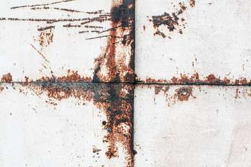 Old rusty gate, background texture