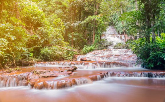 Waterfall at Pha Charoen National Park, Mae Sot, Tak, Thailand