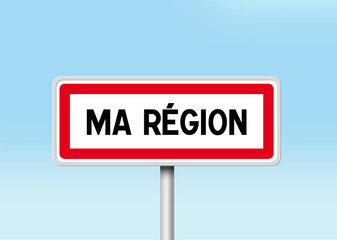 Ma Région - Panneau
