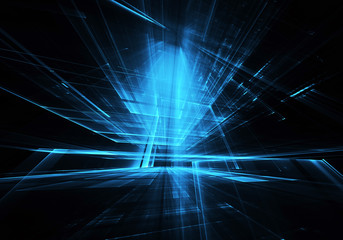 Abstract technology illustration