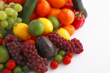 Naklejka na ściany i meble 新鮮な果物と野菜
