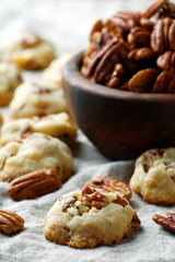 pecan cookies.style rustic