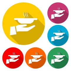 Cooking hand icon - Illustration