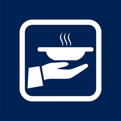 Cooking hand icon - Illustration