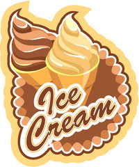 ice cream labels