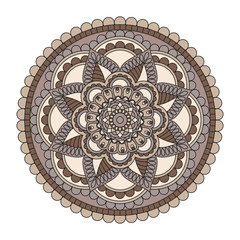 Flower Mandalas. Vintage decorative elements. Oriental pattern, vector illustration. Islam, Arabic, Indian, turkish, pakistan, chinese, ottoman motifs