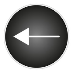 Vector image of a circular black arrow button