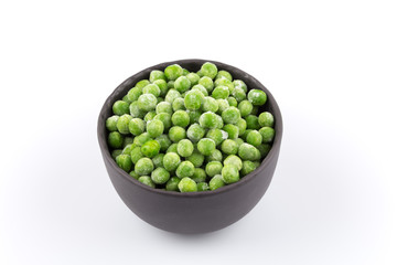 Green frozen peas