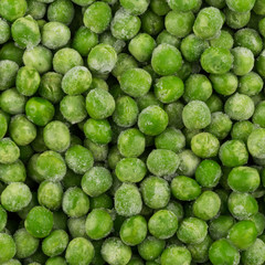 Green frozen peas