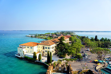 Fototapeta premium Sirmione and Lake Garda