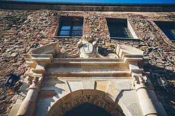 Fototapeta premium castle in Toszek - town in Upper Silesia, Poland 