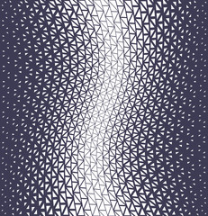 geometric halftone triangle minimal graphic vector pattern