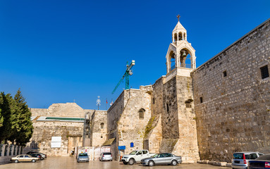 Fototapeta na wymiar Church of the Nativity in Bethlehem, Palestine
