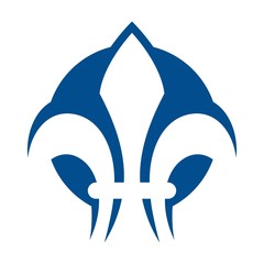 fleur de list logo vector. © gerilya
