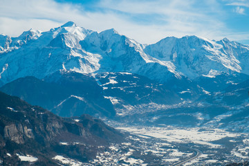 Mont Blanc valley