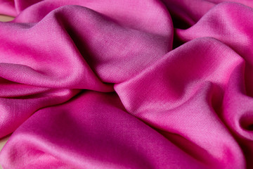 Abstract pink fabric background