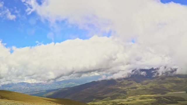 Timelapse Cotopaxi National Park