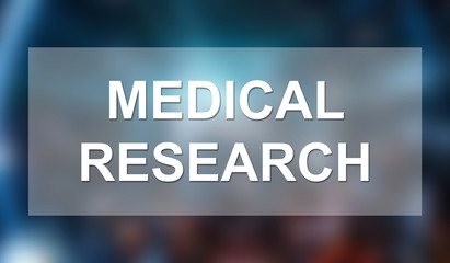 Concept of medical research