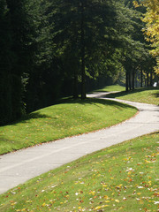 Path through the park