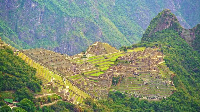 Machu Pichu from a distance