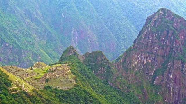 Machu Pichu Very Wide Overview, Peru, Sept, 28th 2016