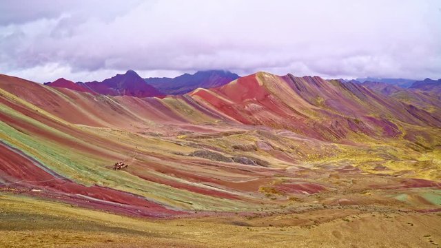 Rainbow Mountains Peru