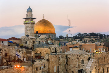 Obraz premium Stare Miasto w Jerozolimie - Wzgórze Świątynne