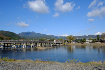 Fototapeta premium 京都 渡月橋
