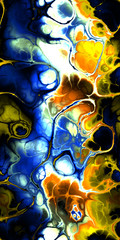 abstract Gothic toxic smoke abstraction pattern