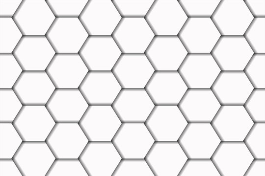 Background Sunken Hexagons
